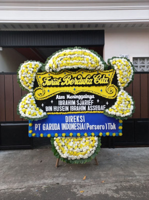 Papan Bunga Duka di Banturung