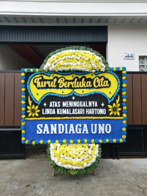 Papan Bunga Duka di Banturung